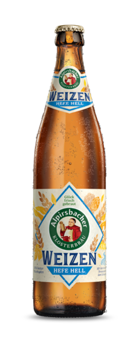 Alpirsbacher Klosterbräu Hefe-Weizen Hell