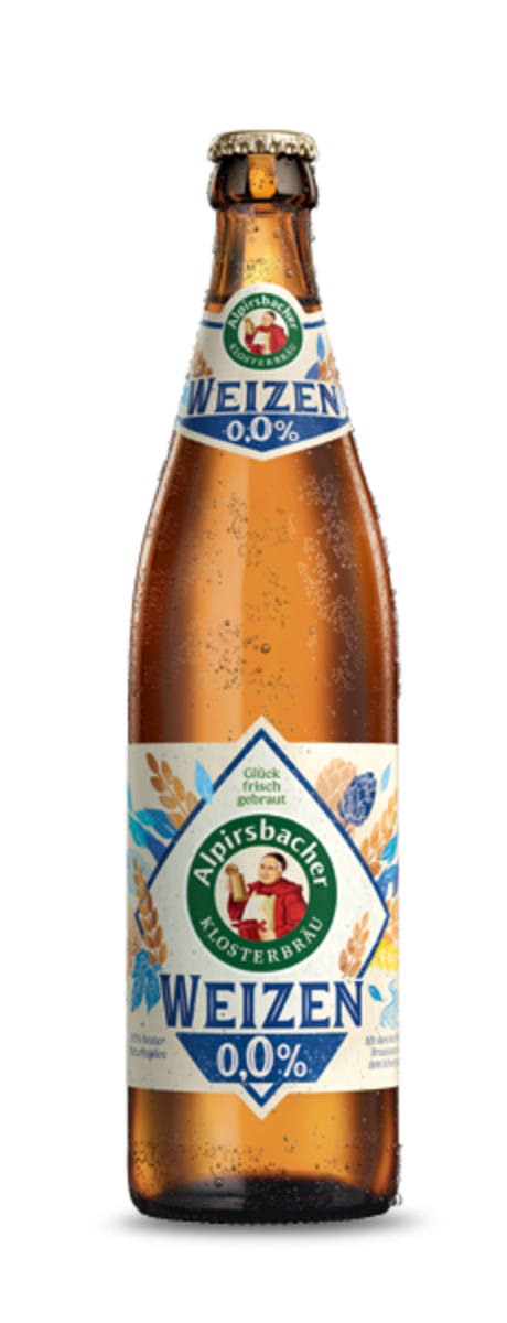 Alpirsbacher Weizen 0,0% Alkoholfrei