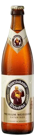 Franziskaner Premium Weissbier naturtrüb