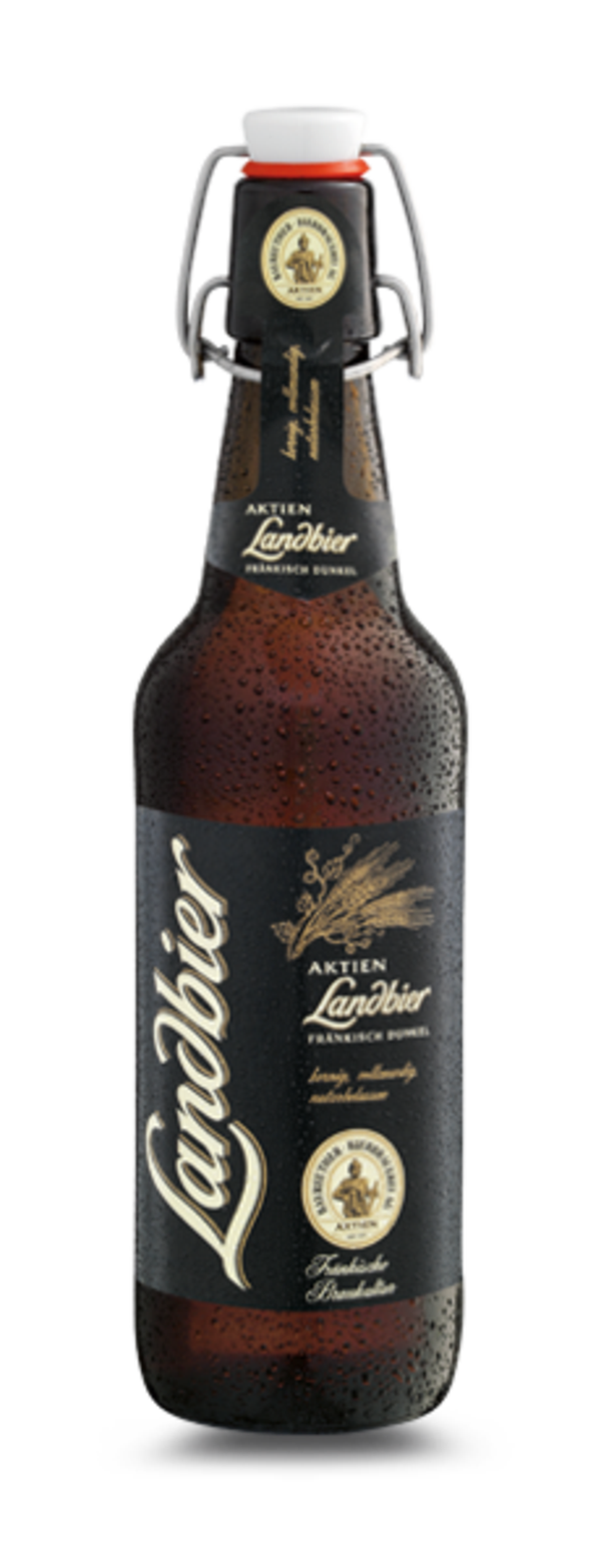 Aktien Landbier dunkel