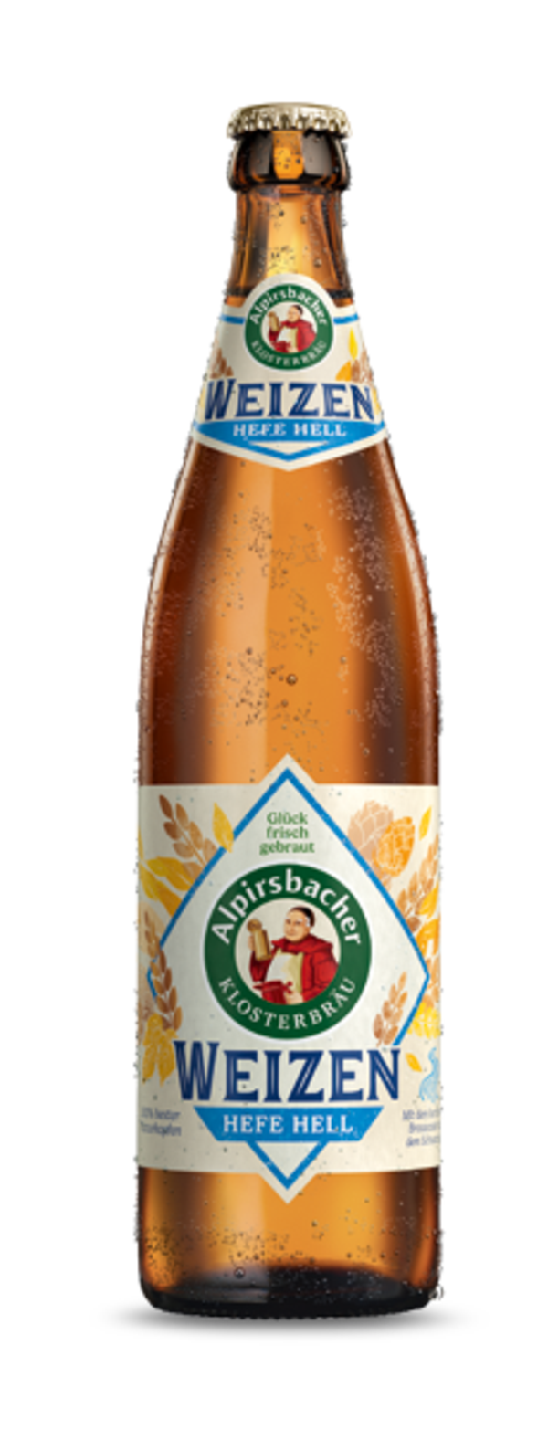 Alpirsbacher Klosterbräu Hefe-Weizen Hell