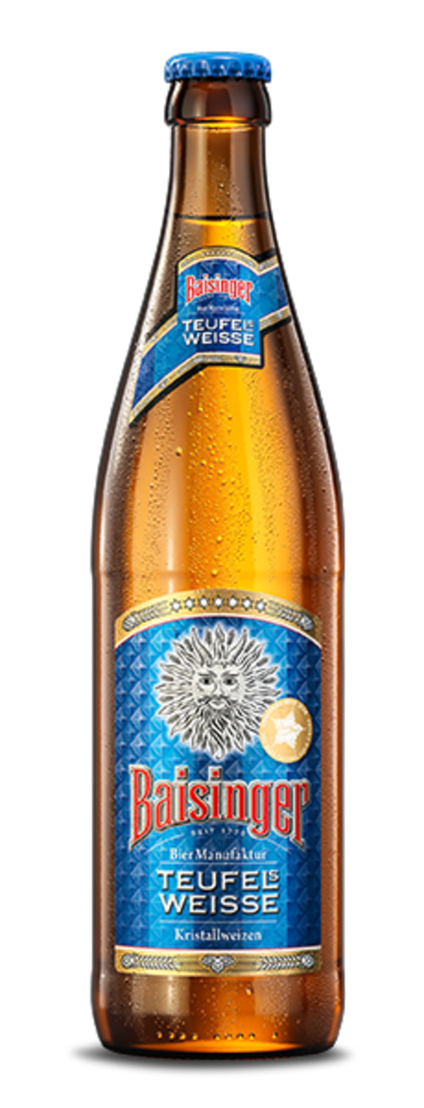 Baisinger Teufels Weisse Kristallweizen