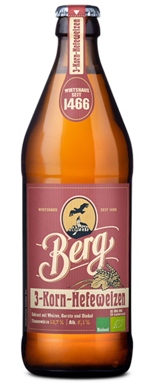 Berg 3-Korn Hefeweizen Bio