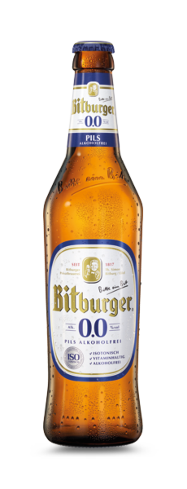 Bitburger Pils Alkoholfrei 0,0 %