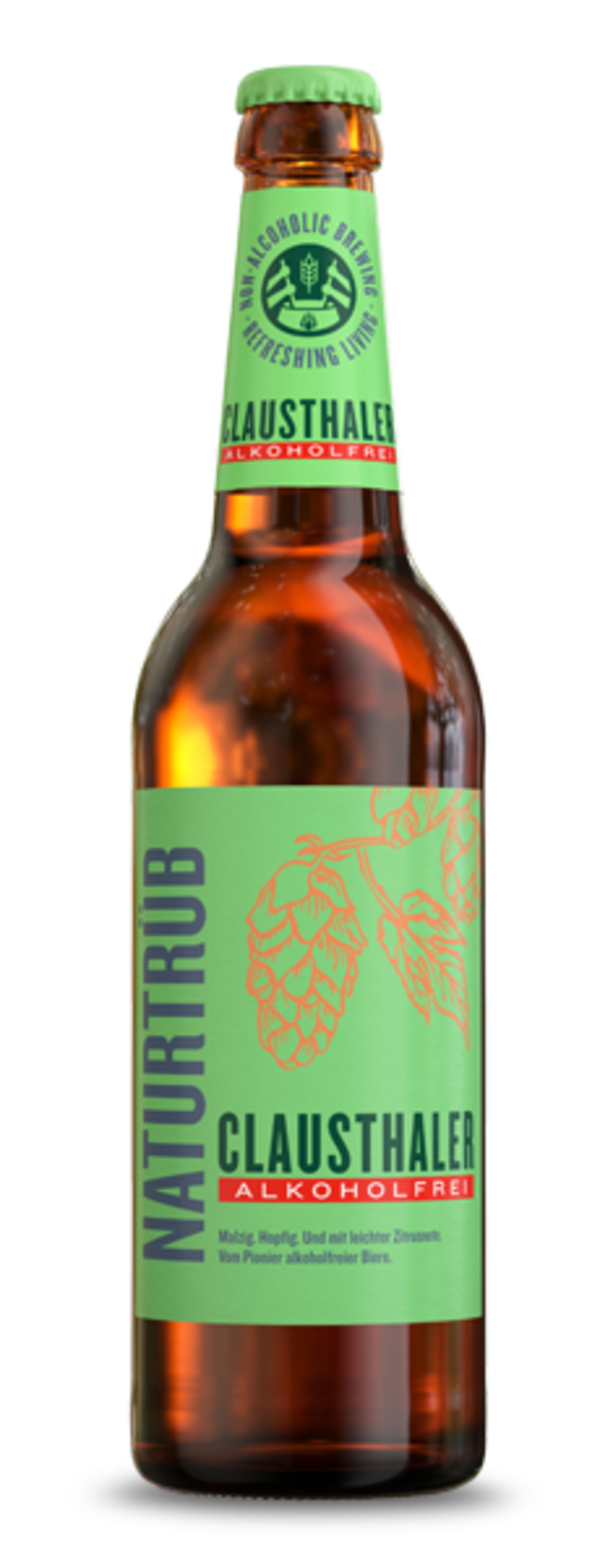 Clausthaler alkoholfrei Naturtrüb
