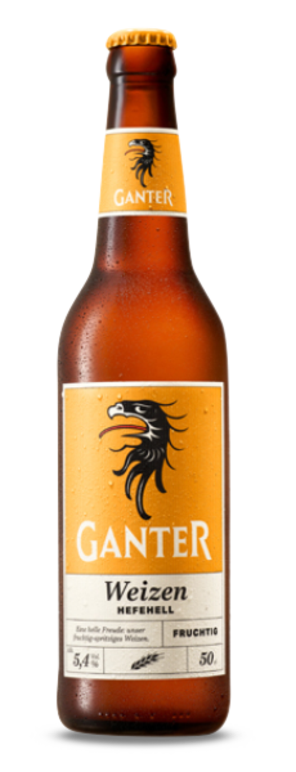 Ganter Weizen Hefehell