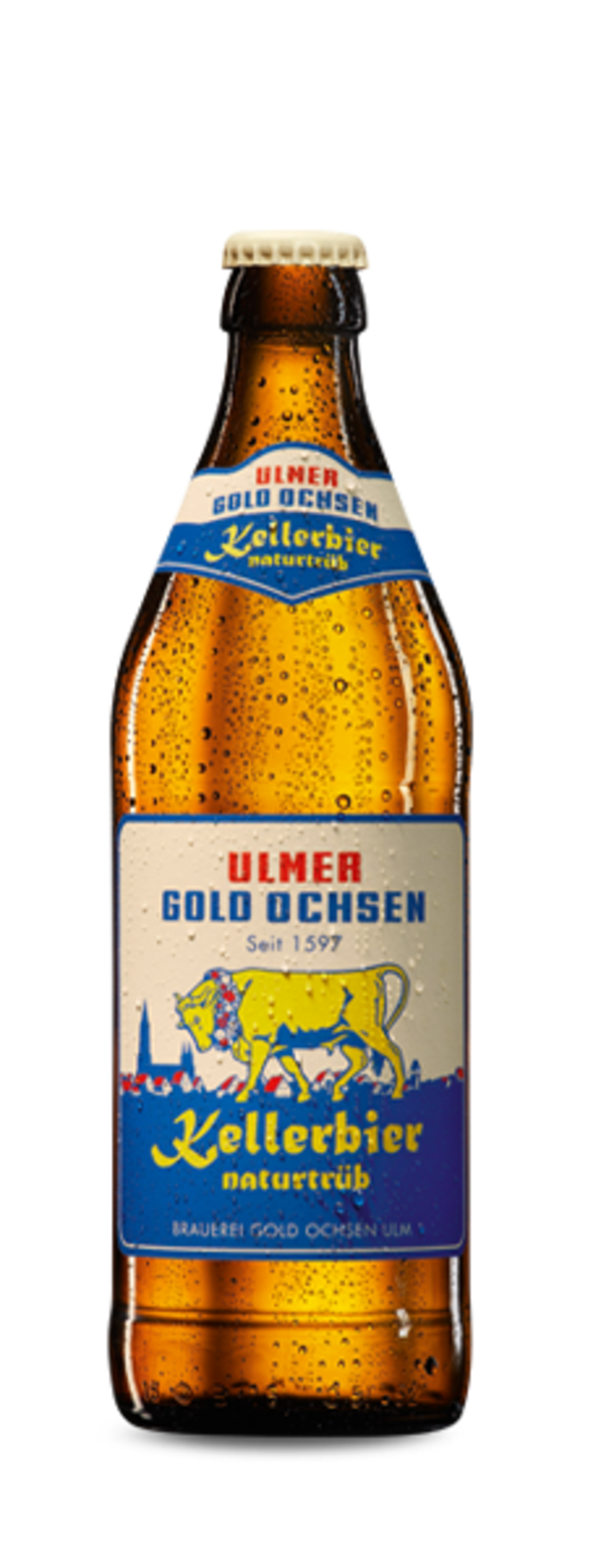Gold Ochsen Kellerbier naturtrüb