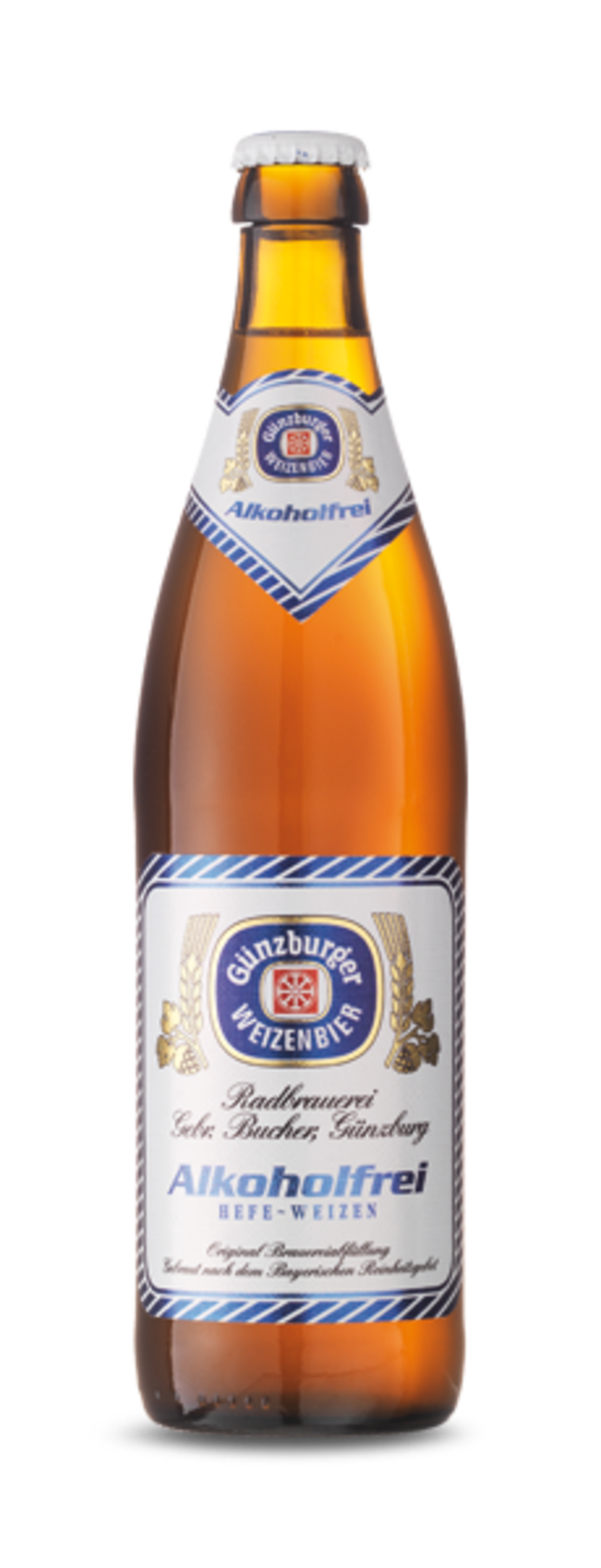Günzburger Hefe-Weizen alkoholfrei