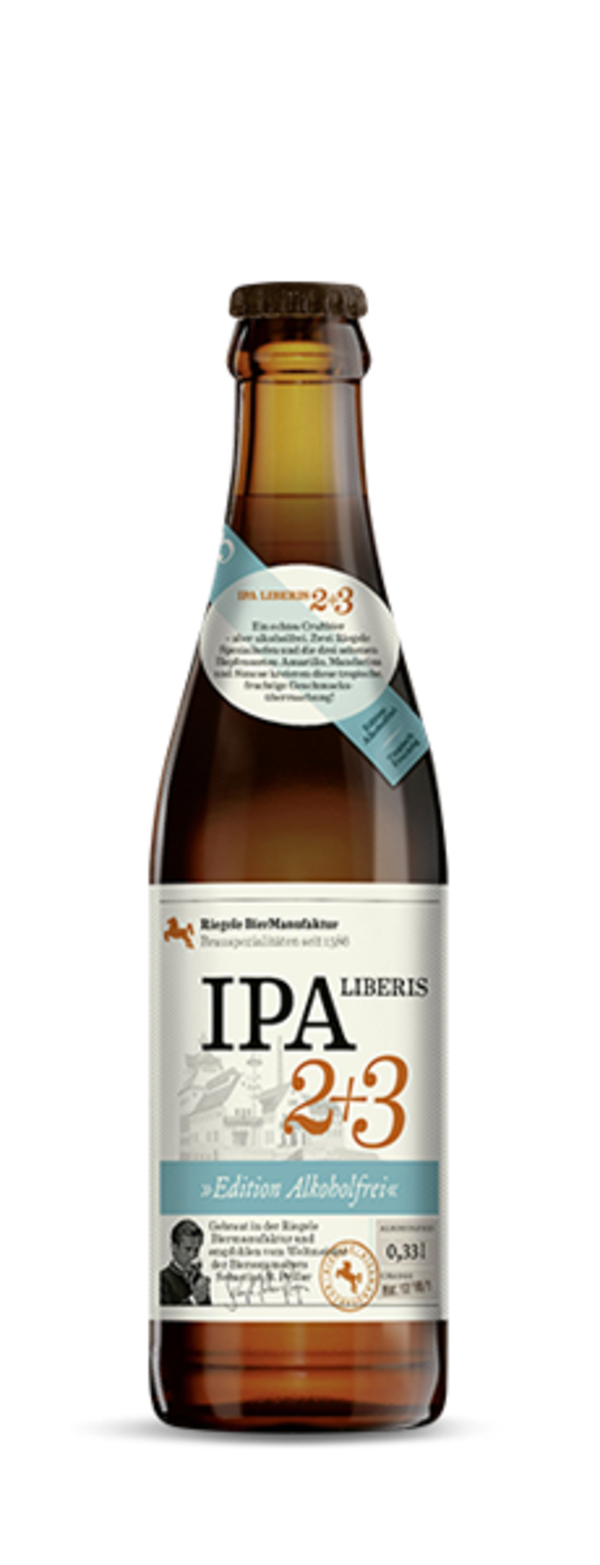 Riegele IPA Liberis 2+3 Edition Alkoholfrei