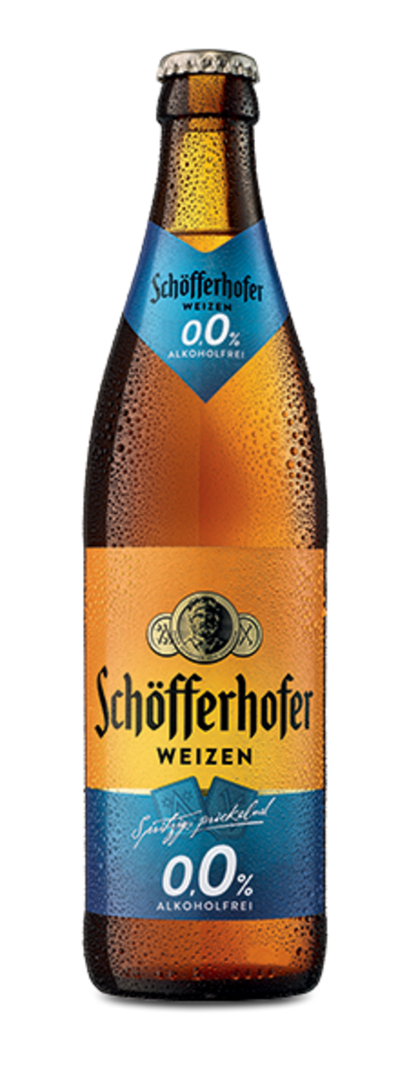 Schöfferhofer Weizen 0,0 % Alkoholfrei