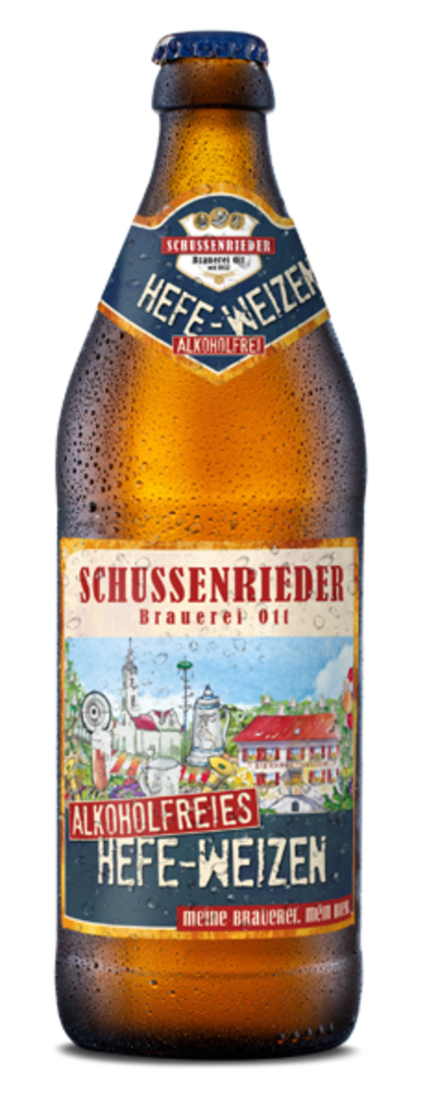 Schussenrieder Hefe-Weizen alkoholfrei