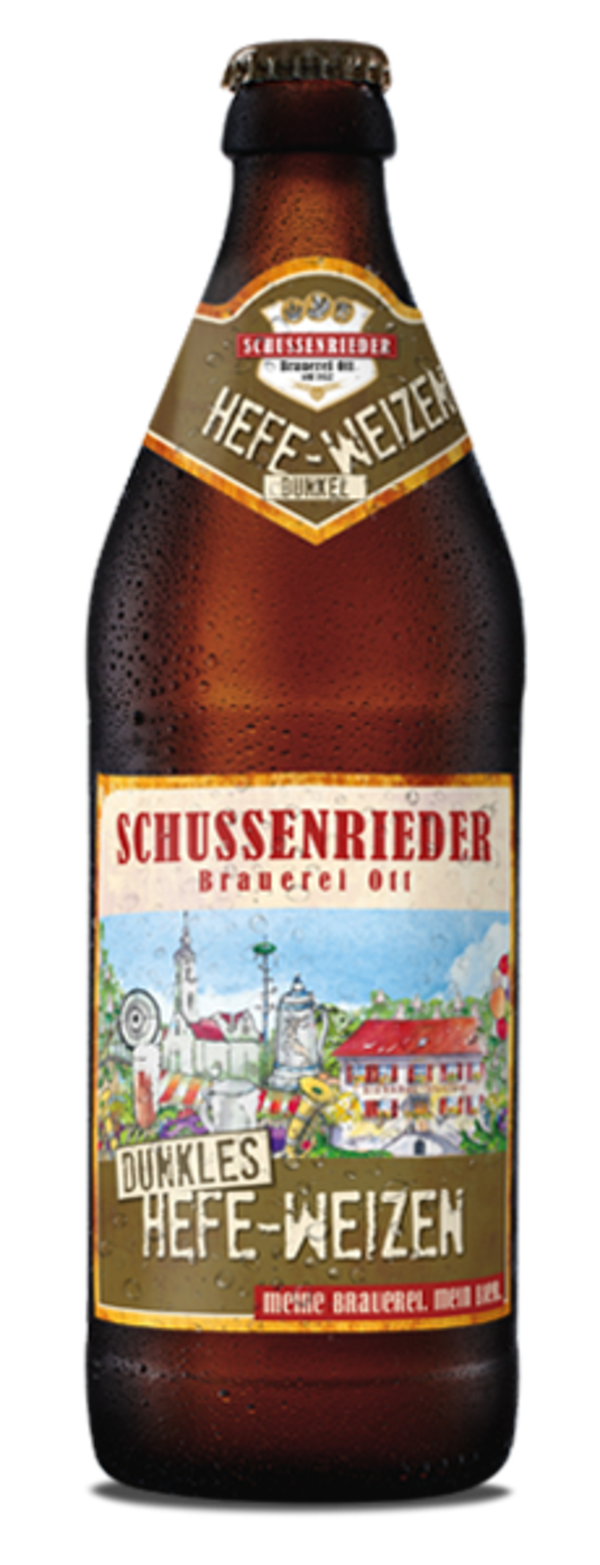Schussenrieder Hefe-Weizen dunkel