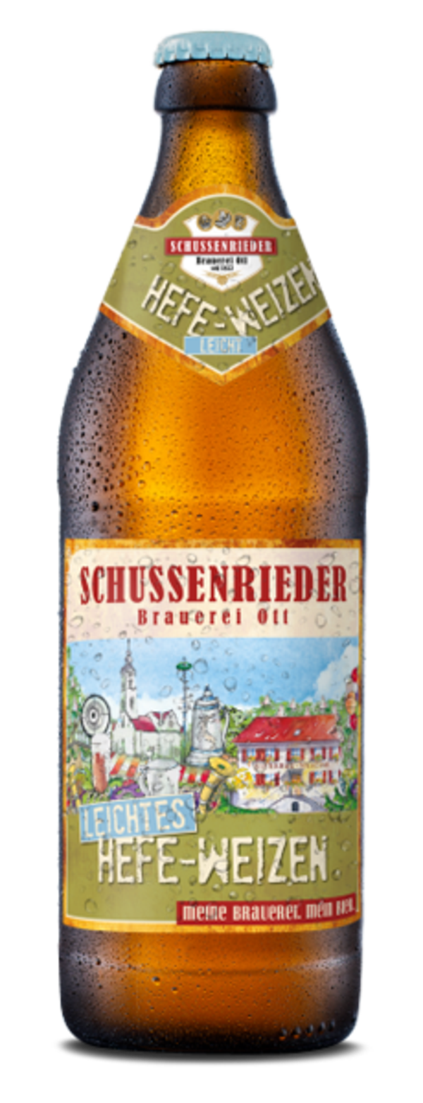 Schussenrieder Hefe-Weizen leicht