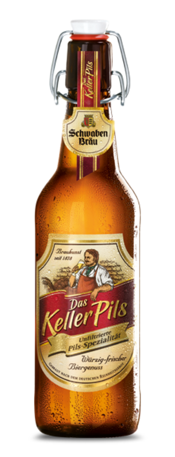 Schwaben Bräu Das KellerPils