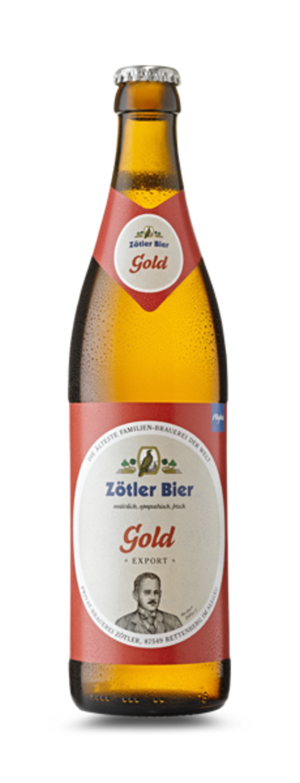 Zötler Bier Gold Export