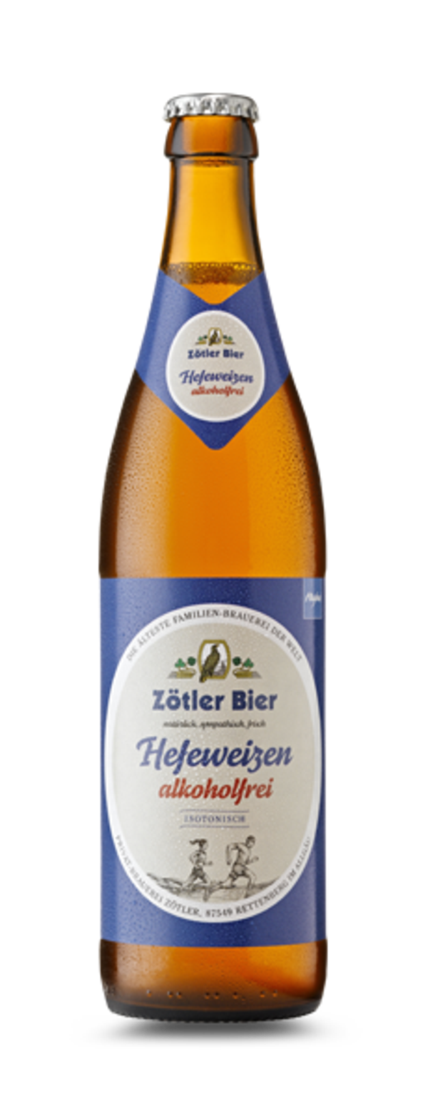 Zötler Hefeweizen alkoholfrei
