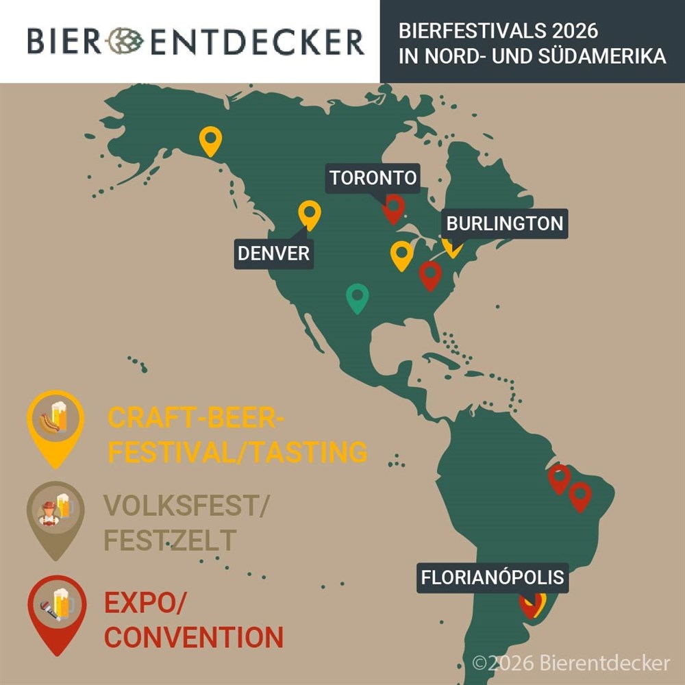 Bierfestivals in Nord- und Südamerika