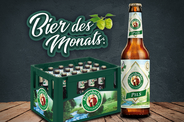 Bier des Monats Dezember - Alpirsbacher Pils