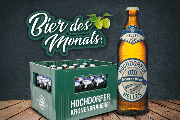 Bier des Monats Juli - Hochdorfer Helles