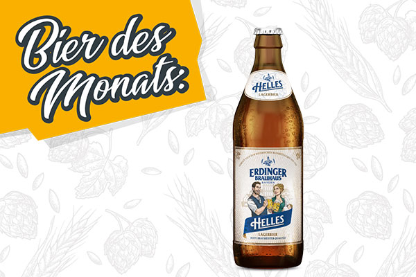 Bier des Monats Erdinger Brauhaus Helles