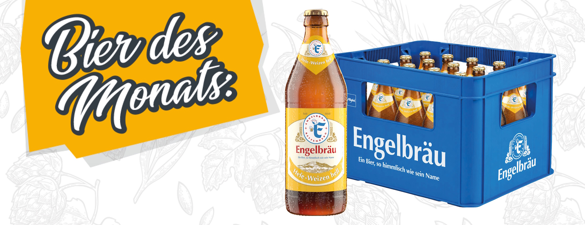 Bier des Monats Juli Engelbräu Hefe-Weizen hell